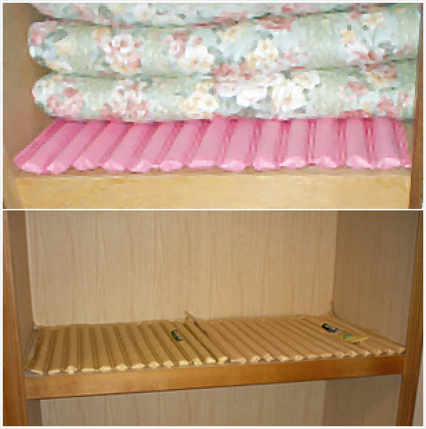 防湿シリカゲル使用押入れ用すのこ
